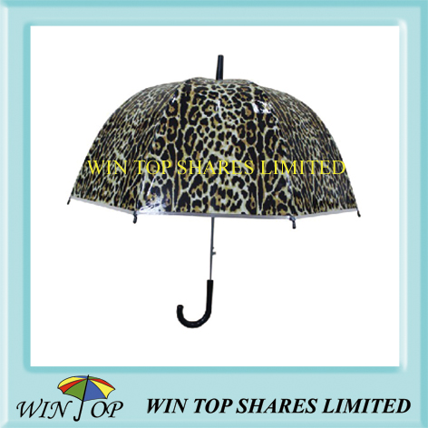 Leopard design POE umbrella