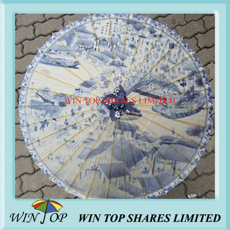 Traditional China Cultural house paper parasol
