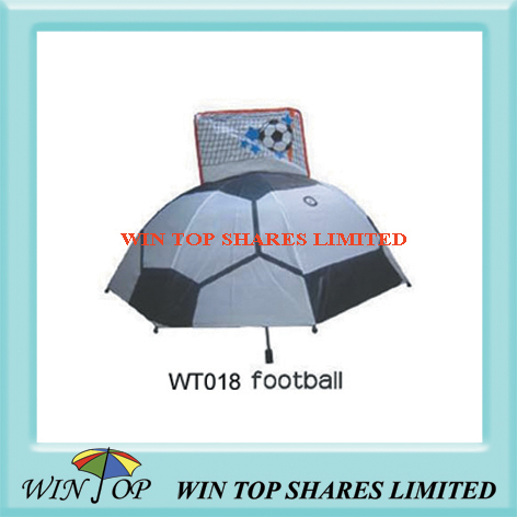18" football straight cartoon umbrella