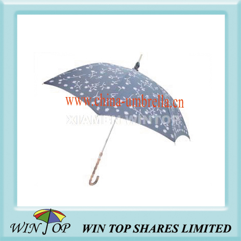 23" manual ladies sun umbrella, sun parasol