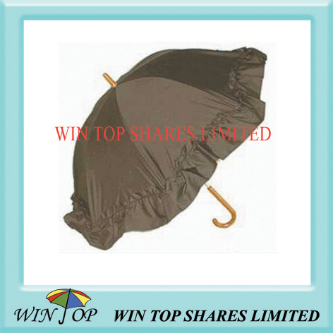 23" manual straight lace type umbrella