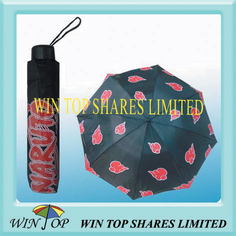 21" nylon printed umbrella
