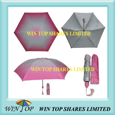 Super slim mini folding umbrella