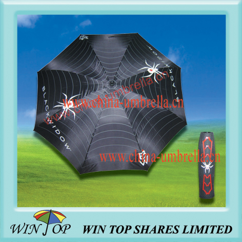 Customized spider golf umbrella