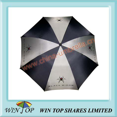 Fiberglass Golf umbrella for Black widow
